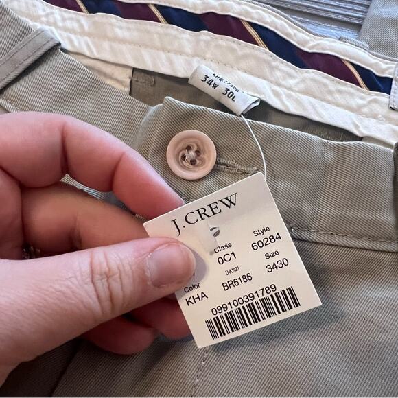 J CREW Essential Regular fit Chino pants 34x30 - Picture 5 of 8